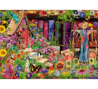 BlueBird - Puzzle Giardino degli spaventapasseri - 1000 Pezzi