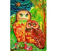 BlueBird - Puzzle Gufi - 1000 Pezzi
