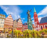 BlueBird - Puzzle Il centro storico di Francoforte, Germania - 1000 Pezzi