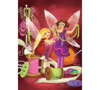 BlueBird - Puzzle Le fate del cucito - 300 Pezzi