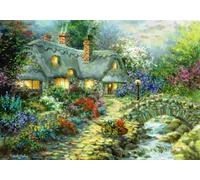 BlueBird - Puzzle Nicky Boehme: Country Cottage - 1000 Pezzi