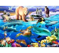 BlueBird - Puzzle Oceani di vita - 1000 Pezzi