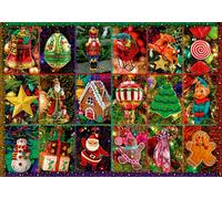 BlueBird - Puzzle Ornamenti festivi - 1000 Pezzi