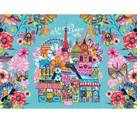 BlueBird - Puzzle Parigi dei fiori - 1000 Pezzi