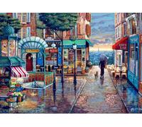 BlueBird - Puzzle Passeggiata in un giorno di pioggia - 500 Pezzi