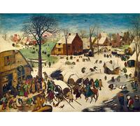 BlueBird - Puzzle Pieter Bruegel: Il censimento a Betlemme - 1000 Pezzi