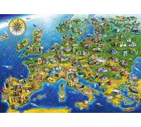 BlueBird - Puzzle Punti di riferimento europei - 1000 Pezzi