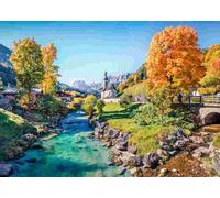 BlueBird - Puzzle Ramsau in autunno - 500 Pezzi