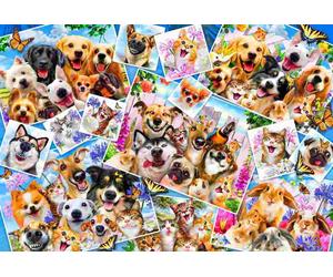BlueBird - Puzzle Selfie Pet Collage - 300 Pezzi
