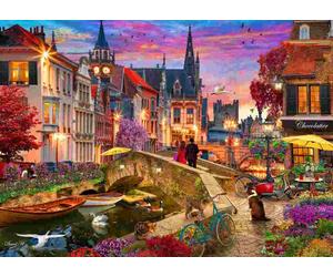 BlueBird - Puzzle Serata sul Canal - 500 Pezzi