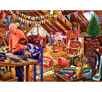 BlueBird - Puzzle Steve Crisp: Gioco in soffitta - 500 Pezzi