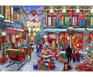 BlueBird - Puzzle Strade a Natale - 500 Pezzi