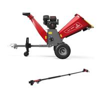 Bluebird SHL 1500 - Cippatore con Traino 15 HP - motore Loncin benzina