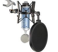 Bluebird Shock Mount with Pop Filter, Windscreen and Shockmount to Reduce Vibration Noise Matching Mic Boom Arm for Bluebird SL Microphone by YOUSHARES