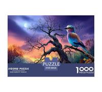 BluebirdJigsaw Puzzle Impossible 1000 Pezzi cielo tramonto Decorazione Per La Casa. Giochi Rilassamento E Intelligence Per Adulti E Bambini Da 12 Anni 38x26cm/1000pcs