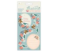 Bluebirds & Roses Decoupage, Multi