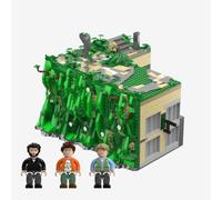 BlueBrixx L'isola morta, 2679 pezzi, sala computer e generatore | 3 minifigure, set di espansione, ascensore funzionale, parti stampate, dai 10 anni in su, 322 x 351 x 222 mm, 108819