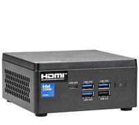 bluechip BUSINESSline M11471 *KI ready* Intel Core Ultra 7 155H 16 GB DDR5-SDRAM 500 GB SSD Windows 11 Pro Mini PC Nero