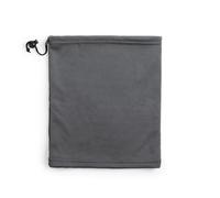 BLUECHOLON Mutandina/Cappello in pile per collo o testa in poliestere/spandex e corallo pile da 280 g/m2. Mutandine Multiposizione Unisex con chiusura a coulisse con accessorio di regolazione, grigio,