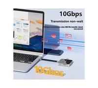 BLUEENDLESS 7-In-1 Dock di Espansione Magnetico USB C per Laptop Docking Station Magnetica Adattatore Multiporta USB-A Docking Station