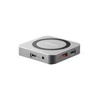 BLUEENDLESS 8 In 1 USB C Hub M.2 NVME SSD Docking Station USB3.1 10 Gbps 100 W PD 4K60 HZ Custodia Magnetica M.2 SSD per