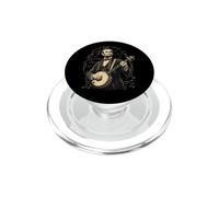 Bluegrass-Banjo Abraham Lincoln mentre suona il banjo PopSockets PopGrip per MagSafe