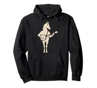 Bluegrass Banjo Cavallo Giocare Country Music Felpa con Cappuccio