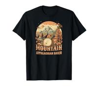Bluegrass-Banjo Suonatore Banjo Mountain-Appalachian Banjo Maglietta