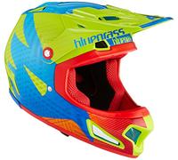 Bluegrass Casco Brave Eagle, Unisex, Brave Eagle, Green/Blue/Orange, 56-58 cm