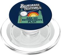 Bluegrass Festivals: My Retirement Plan! Funny Banjo Music PopSockets PopGrip per MagSafe