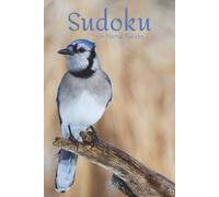 Bluejay Sudoku Book: Sudoku Book with Easy to Read Print | Normal Difficulty Level | 6x9 inches, 110 pages | 50+ puzzles … Good for Vacations, Holidays and Free Times