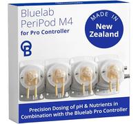 Bluelab PERIPODM4 Peripod M4 for PRO Controller, Accurate Dosing for PH And Nutrients, 4 Pumps at 120ml/min per Pump (Pumps Only)