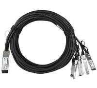 BlueLAN BlueOptics 40 G-QSFP-4SFP-PC-3 M-BL, Lunghezza del Cavo: 3 m, Anschluss 1: QSFP, Anschluss 2: 4X SFP+, Gewicht: 250 g, Paketgewicht: 260 g (40 G-QSFP-4SFP-PC-3M-BL) Marca
