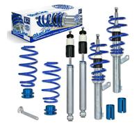 BlueLine Assetto A Ghiera Filettato Per VW Passat 3C 1.9TDi Set Ammortizzatori