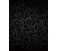Blueline Executive Journal, black-classy , black-rose-pattern, 8.5" x11", 150 Pages: Size: 8.5 x11 inches 150 Pages Color : black Brand : Blueline Ruling Type : Ruled