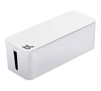 Bluelounge Cable Box, Soluzione di Gestione Cavi, Colore Bianco