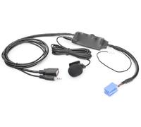BlueMusic Adattatore Bluetooth USB AUX vivavoce compatibile con 8 pin Mini-ISO Audi Chorus 2 Concert Symphony - VW Gamma 5 MCD MFD 1