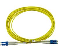BlueOptics Cavo patch in fibra ottica duplex LC-UPC/LC-UPC blu 50 metri modalità singola E9/125m G.657.A1 OS2 attenuazione ing