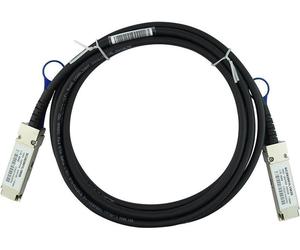 Blueoptics DAC-QSFP-100G-0,5m-B-B-B-B-B-B-B-B-BLE 0,5 M QSFP28 Black-Silver (DAC-QSFP-100G-0,5m-BL) NEW