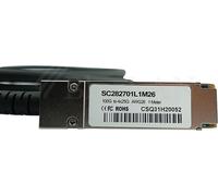 Blueoptics Q28-4S28-DAC-3M-PS-B-BL Cavo Infiniband QSFP28 4 X SFP28 Black (Q28-4S28-DAC-3M-PS-BL) NEW
