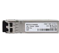 BlueOptics SFP-10g-Bo-Bower Transcelaceiver Modulo Optics 10000 Mbit/S SFP+ 1550 NM (SFP-10G-ZRW-Bo) NEW