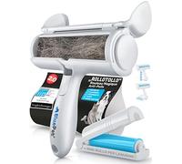 BluePet® Rullo Levapelucchi Autopulente - Togli Peli Animali - Spazzola Ecologica per Peli di Cani, Gatti e Pelucchi - Per Divani, Tappeti, Cucce per Cani, ecc. - Riutilizzabile e Senza Spazzatura