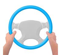(BluePoland) Coprivolante elastico universale per auto in silicone, consistenza morbida, multicolore,