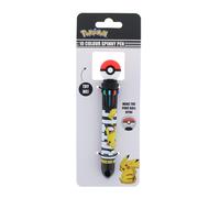Blueprint Collections Pokemon Multi Colour Pen 10 Ink Colours with Fun Poké Ba