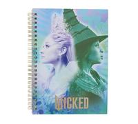 Blueprint Collections Wicked - Taccuino a spirale in formato A5, ideale come regalo musicale per scuola, lavoro e diario