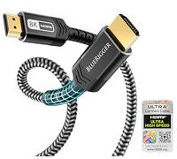 BlueRigger Câble HDMI Haute Vitesse avec Ethernet - Ultra Fin et Flexible - Supporte la 3D et Le Retour Audio (2 m)
