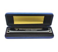 Blues Armonica a 28 fori, ampia gamma con custodia, arpa per organo a bocca, armonica diatonica per adulti, professionisti e studenti