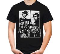 Blues Brothers - Maglietta da uomo e da uomo | Dan Aykroyd Film | M2, Nero , L