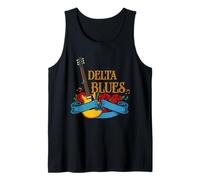 Blues Chitarrista e Fan della Musica Rock o Delta Blues Canotta