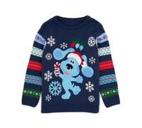 Blue's Clues & You Blu Blue Maglione di Natale Ragazzi